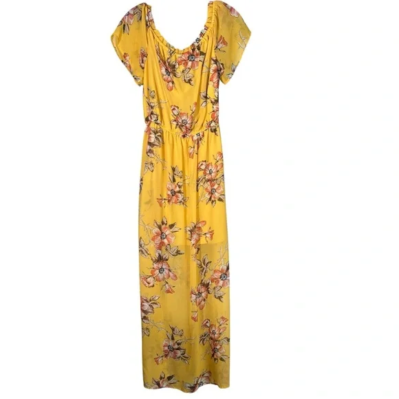 audrey floral maxi dress Audrey + Brooks // Floral Maxi Dress – VSP Consignment
